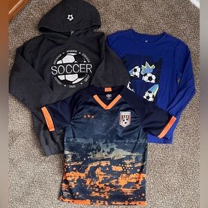 Soccer Themed Kids Shirt Bundle